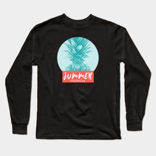 Summer Tropical Long Sleeve T-Shirt